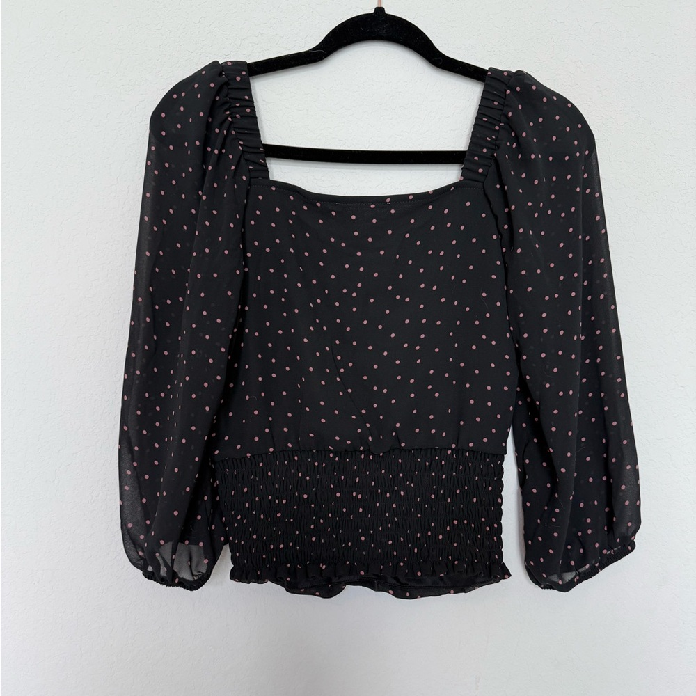 NWOT The General Good Ruched Blouse - Picture 5 of 9